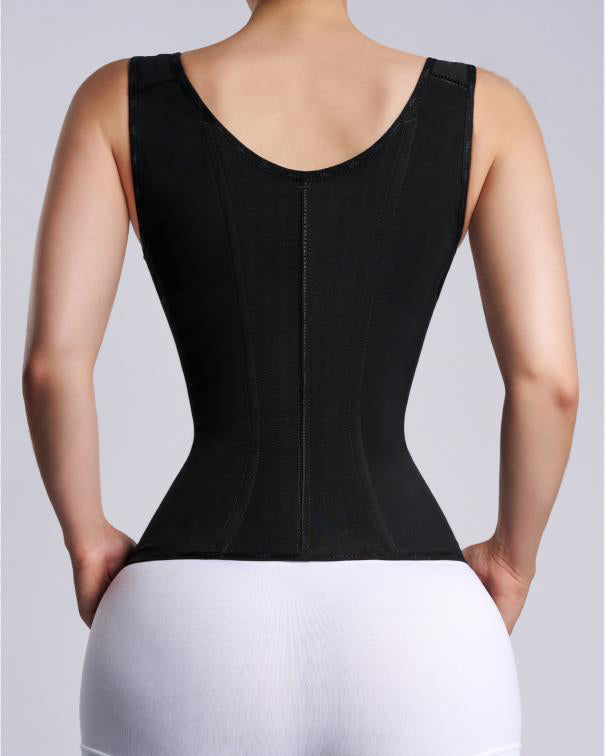 Hourglass Vest Tummy Control Waist Trainer Corset With Hook and Eye