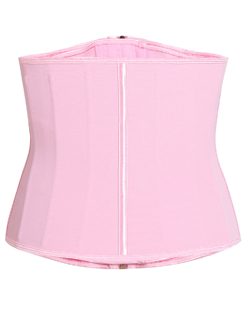 Zip & Breasted Waist Trainer Tummy Control Corset
