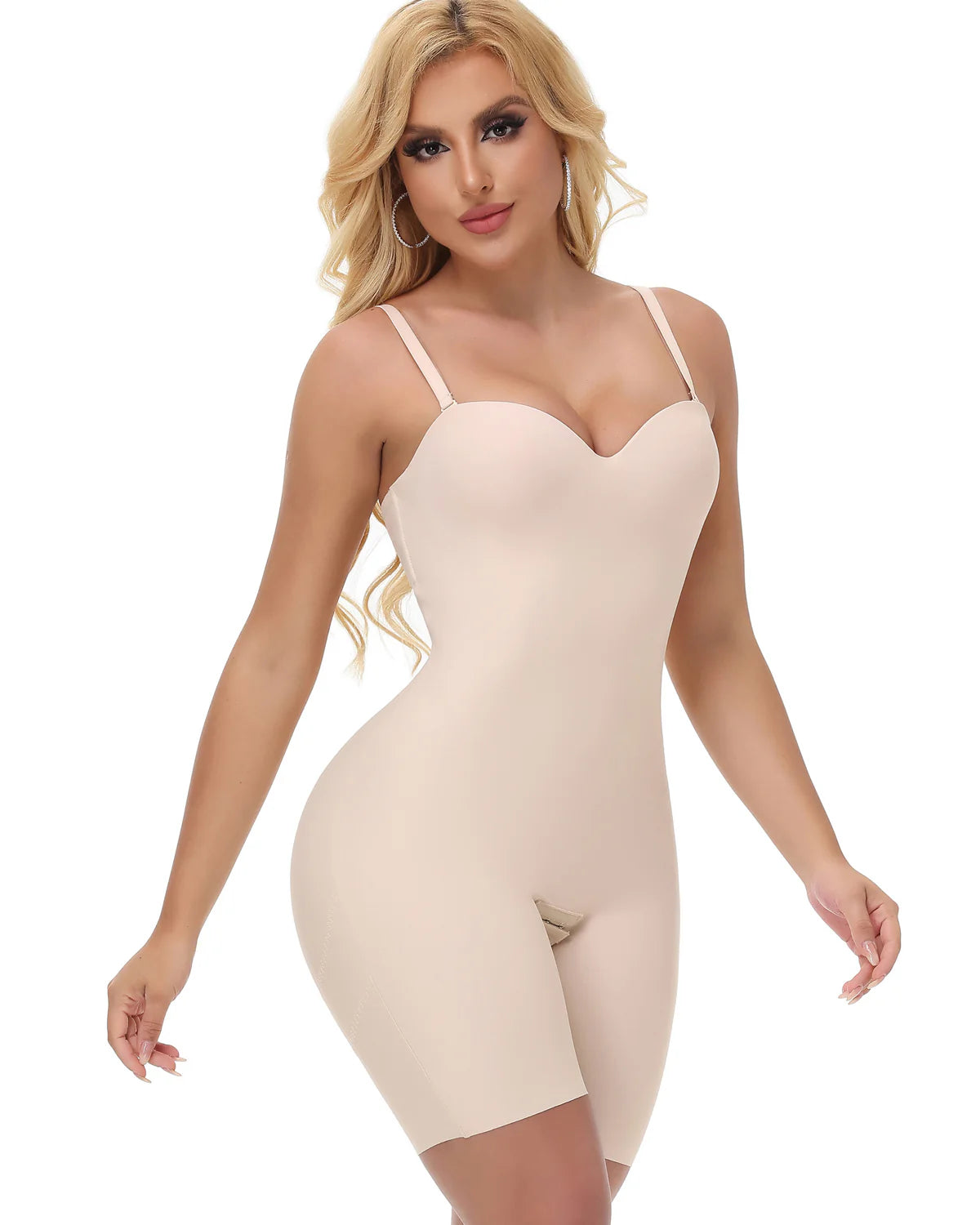 Shapshe® Soft Cup Tummy Control Shapewear with Built in Bra