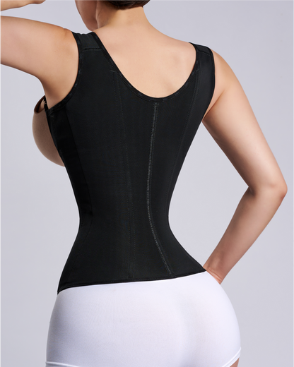 Hourglass Vest Tummy Control Waist Trainer Corset With Hook and Eye