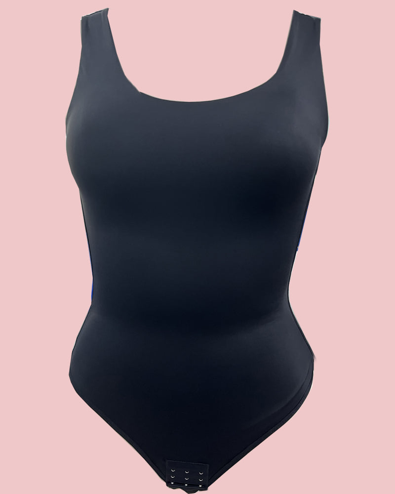 Shapshe® Seamless Back Lace-up Tummy Control Bodysuit