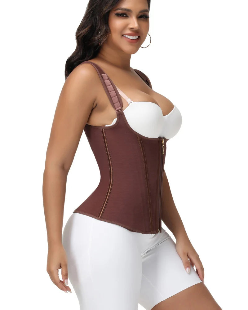 Shapshe® Fajas Steel Boned Tummy Control Waist Trainer
