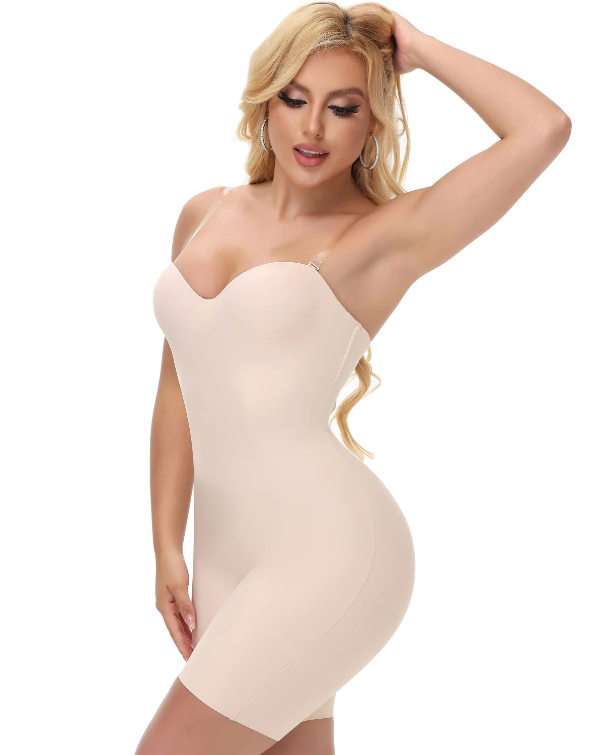 Shapshe® Soft Cup Tummy Control Shapewear with Built in Bra