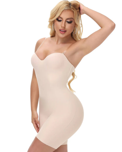 Shapshe® Soft Cup Tummy Control Shapewear with Built in Bra