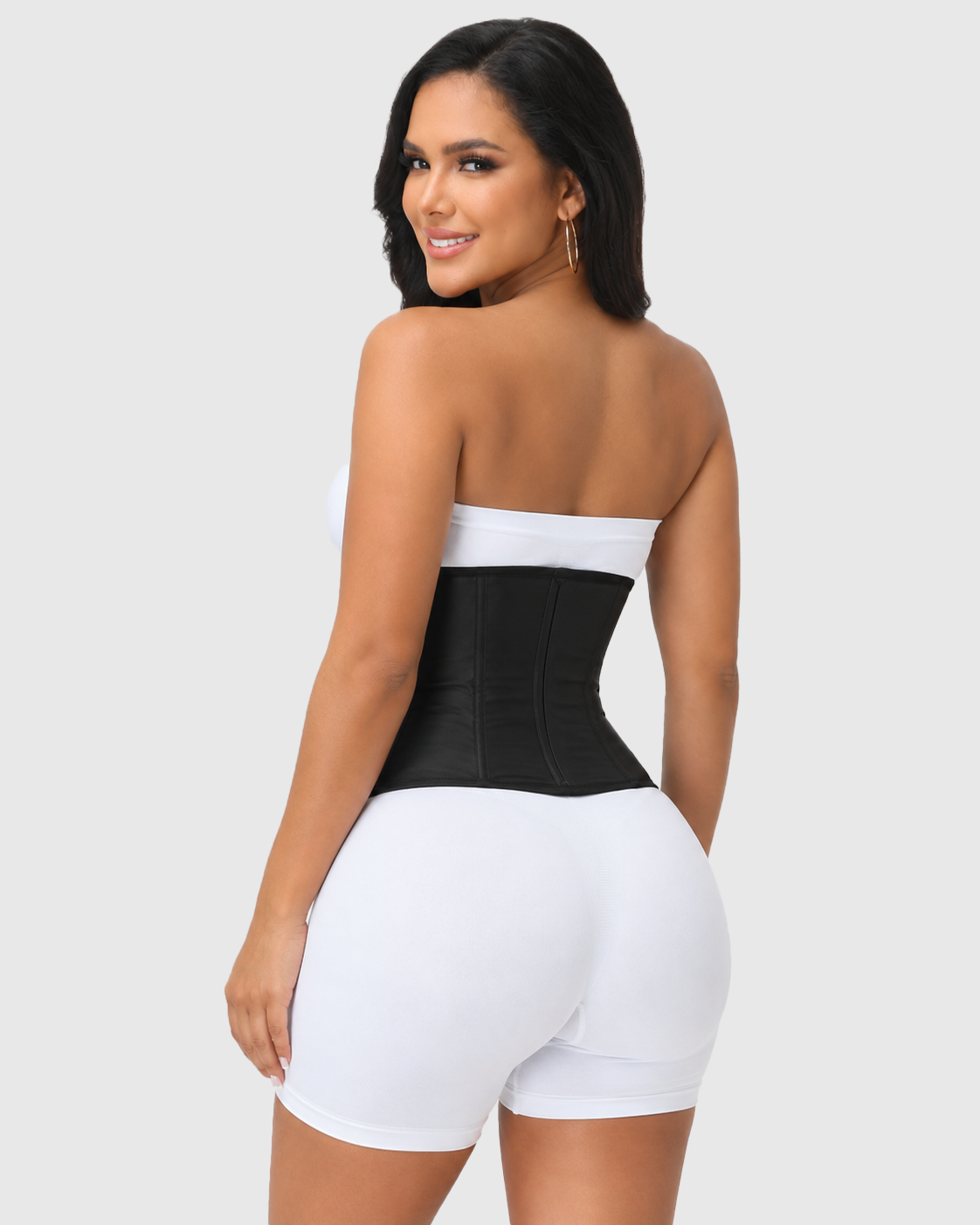 Waist Trainer Faux Leather Slimming Belt