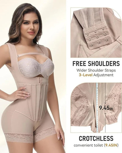 Shapshe® 9 Steel Bone Fajas Tummy Control Shapewear
