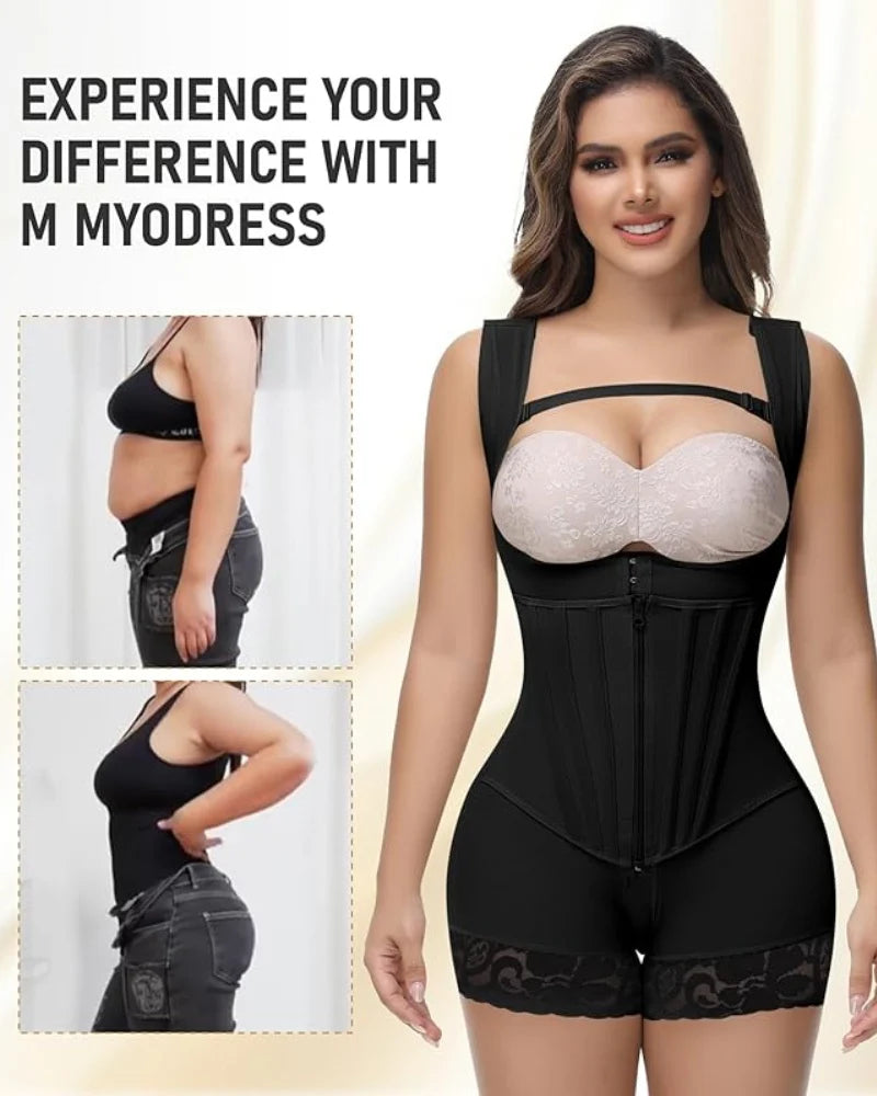 Shapshe® 9 Steel Bone Fajas Tummy Control Shapewear