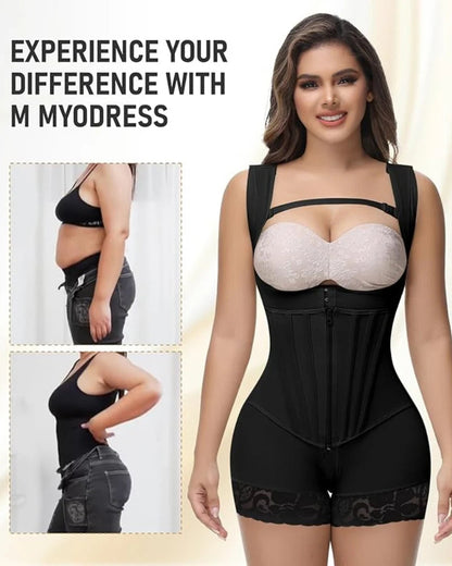 Shapshe® 9 Steel Bone Fajas Tummy Control Shapewear