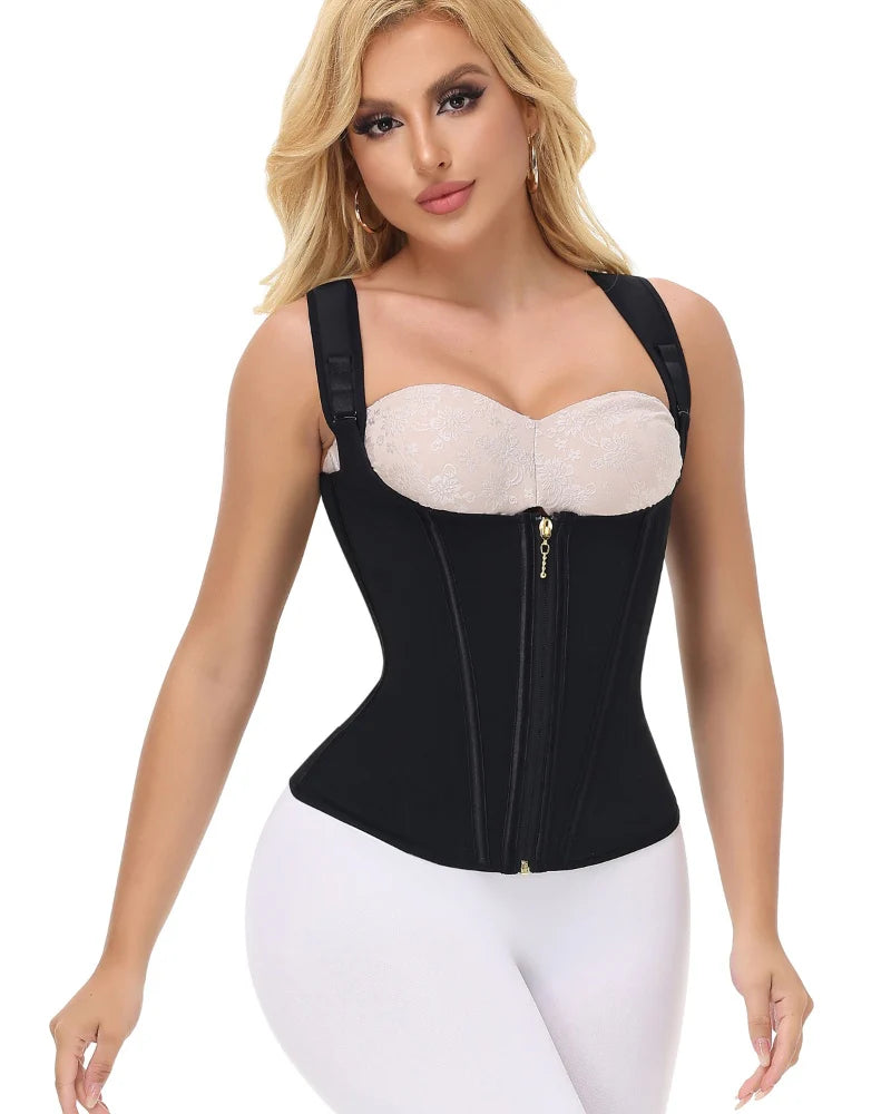Shapshe® Fajas Steel Boned Tummy Control Waist Trainer