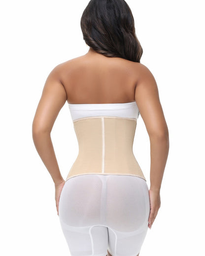 Zip & Breasted Waist Trainer Tummy Control Corset