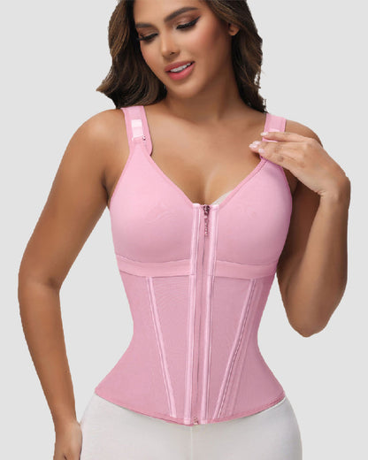 Shapshe® Fajas Colombianas Waist Trainer with Built-in Bra