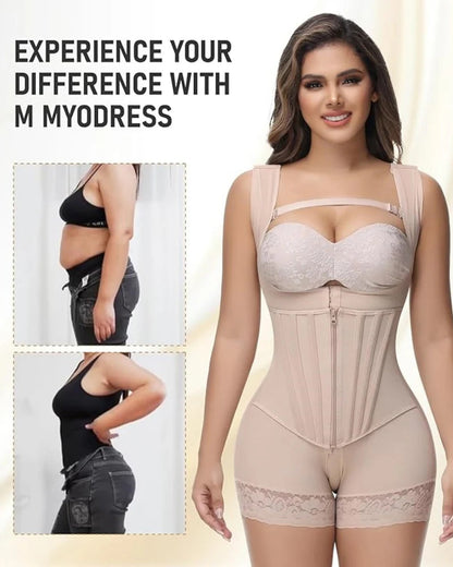 Shapshe® 9 Steel Bone Fajas Tummy Control Shapewear