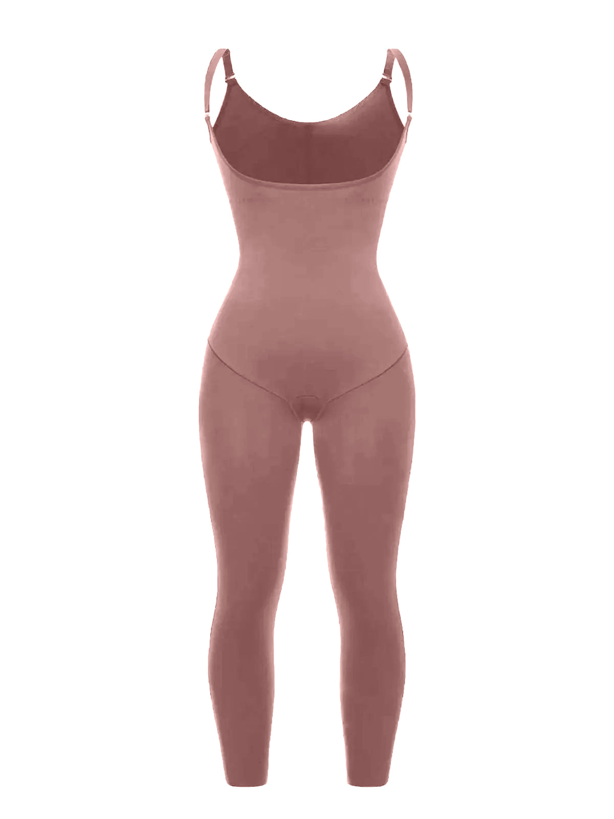 Seamless Slimming Open Bust Full Body Shapewear Jumpsuit Bodyshaper