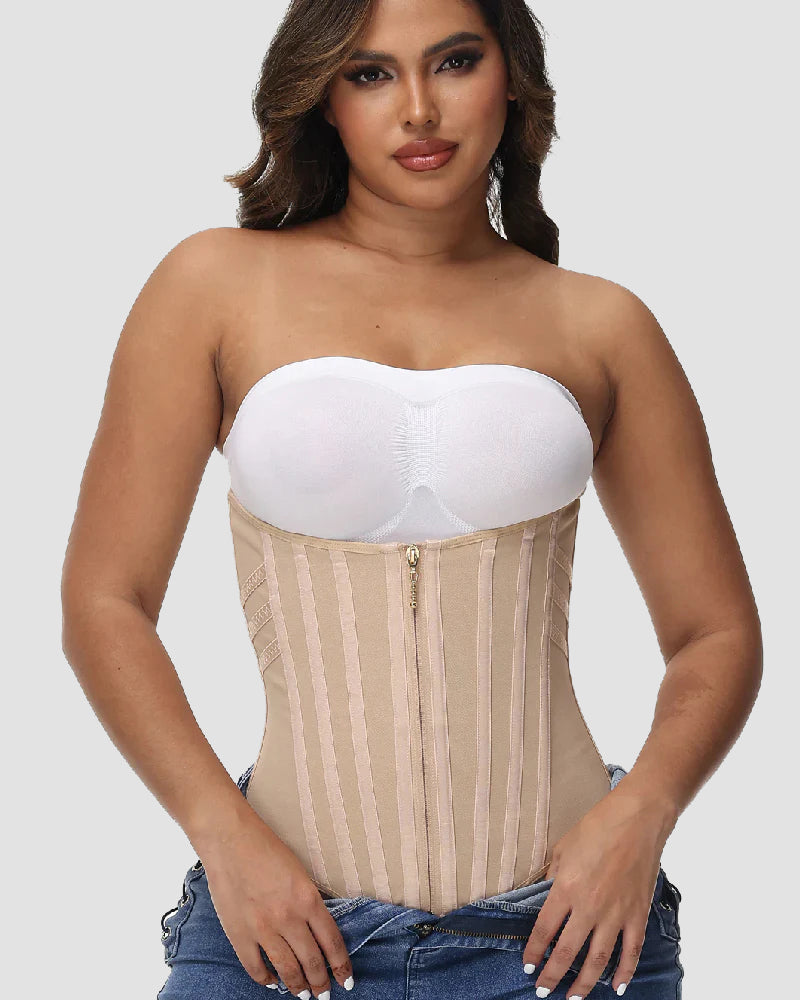 Shapshe® High Compression Curved Boned Waist Trainer