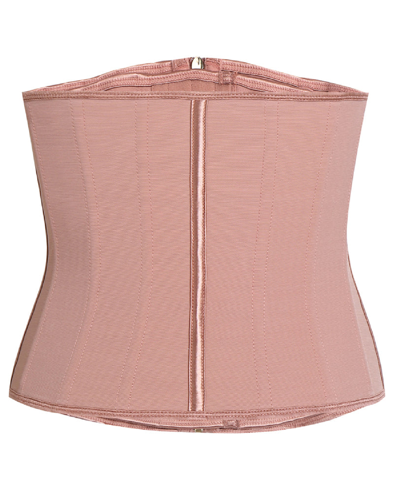 Zip & Breasted Waist Trainer Tummy Control Corset