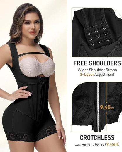 Shapshe® 9 Steel Bone Fajas Tummy Control Shapewear