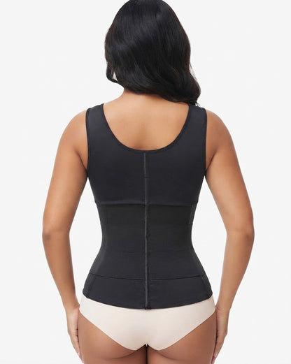 Double Compression Tummy Control Waist Trainer Faja Vest