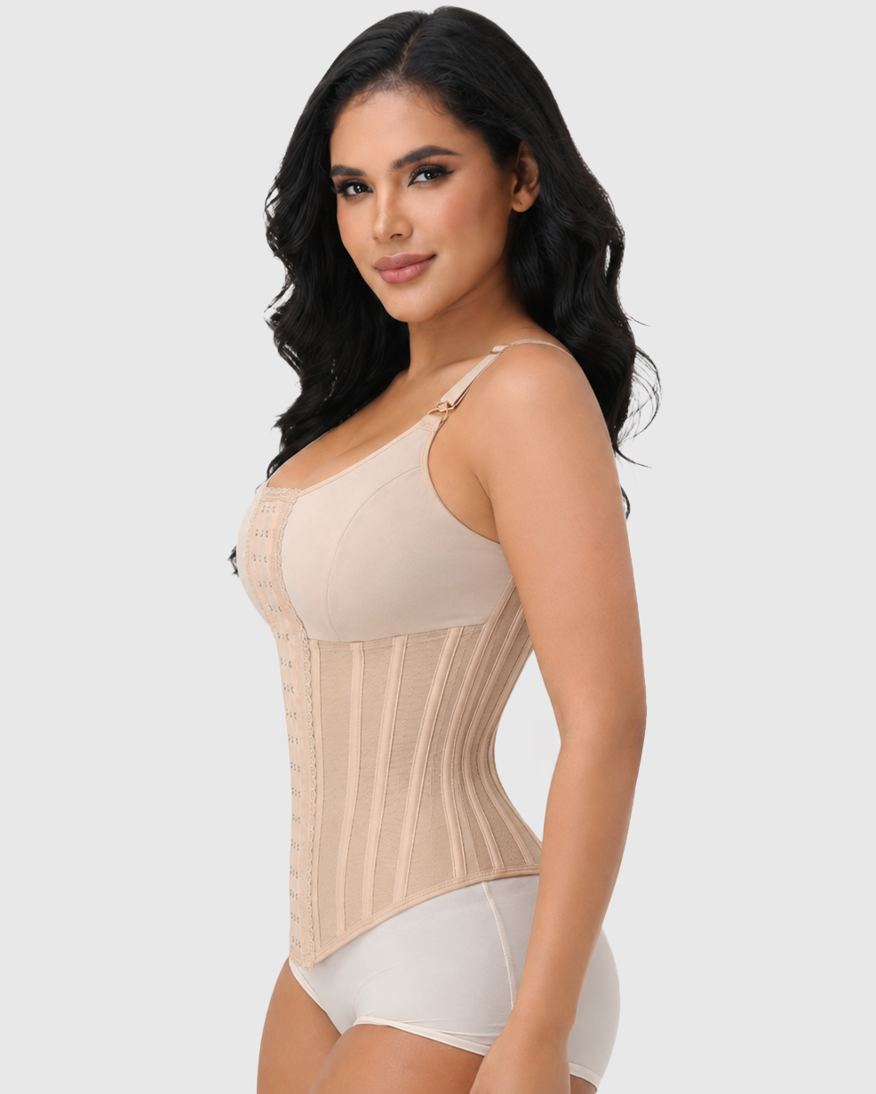 Shapshe® Steel Hourglass Shapewear Vest Waist Trainer Corset