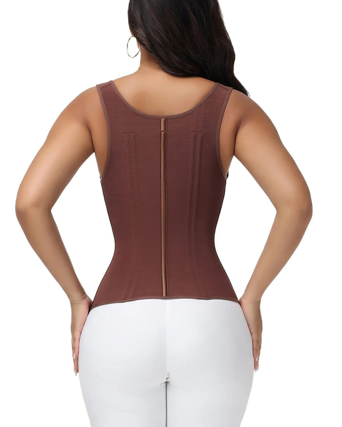 Shapshe® Open Bust Steel Bones Tummy Control Waist Trainer Vest