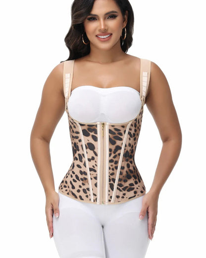 Shapshe® Open Bust Steel Bones Tummy Control Waist Trainer Vest