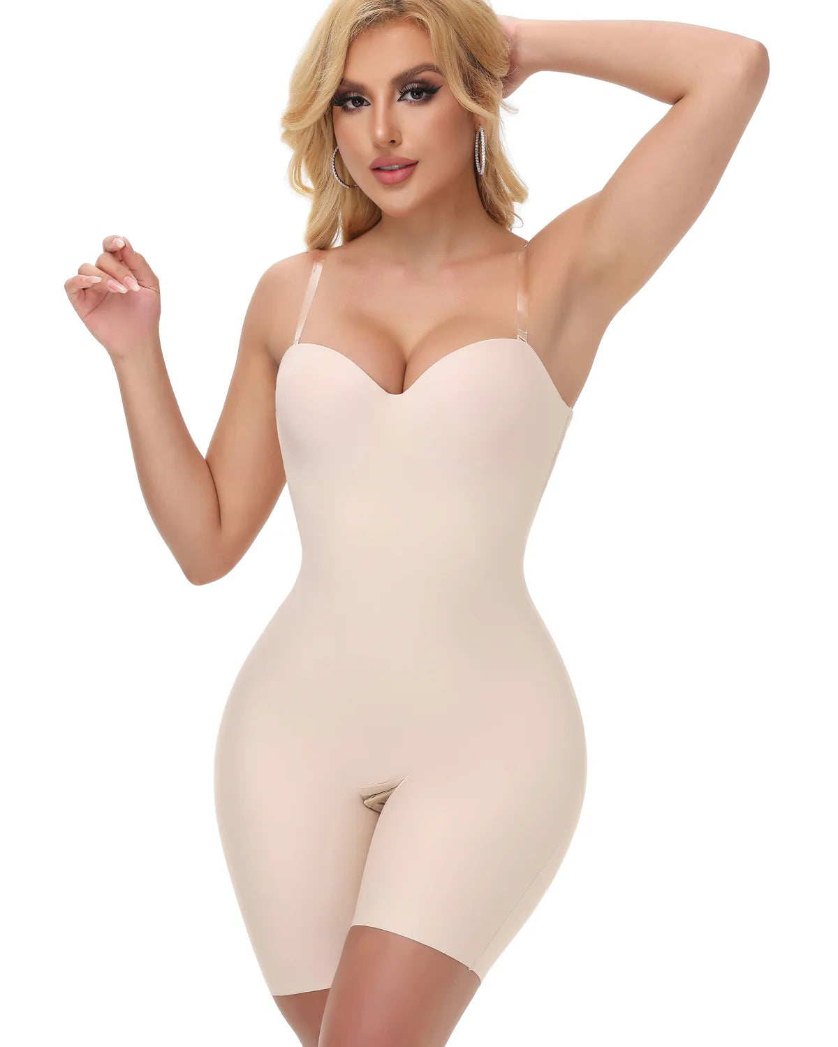 Shapshe® Soft Cup Tummy Control Shapewear with Built in Bra