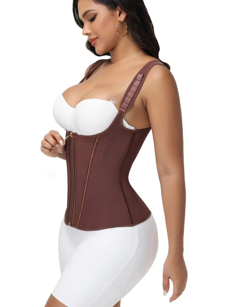 Shapshe® Fajas Steel Boned Tummy Control Waist Trainer