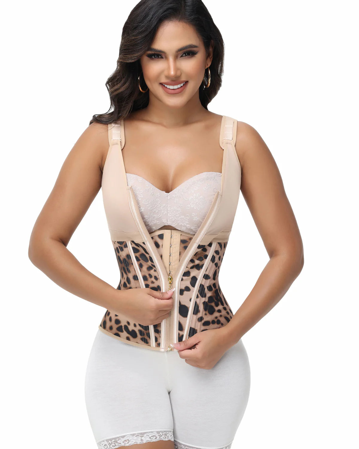 Shapshe® Fajas Colombianas Waist Trainer with Built-in Bra