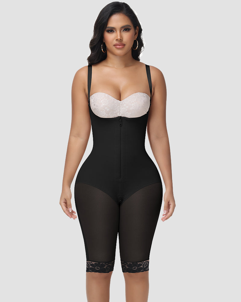 Shapshe® Invisible Zipper Full-Body Compression Faja Bodysuit